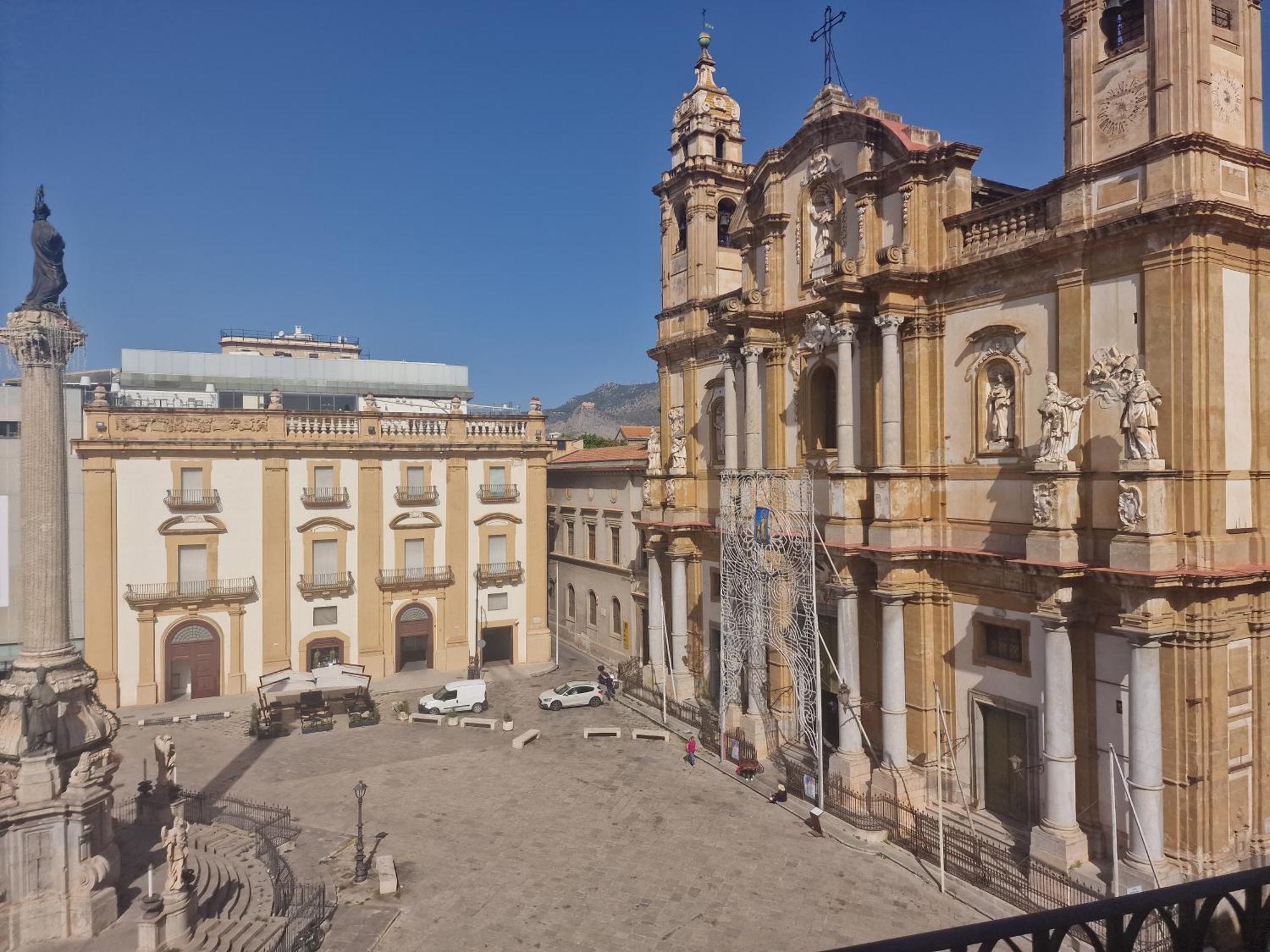Appartement Vista San Domenico à Palerme Extérieur photo